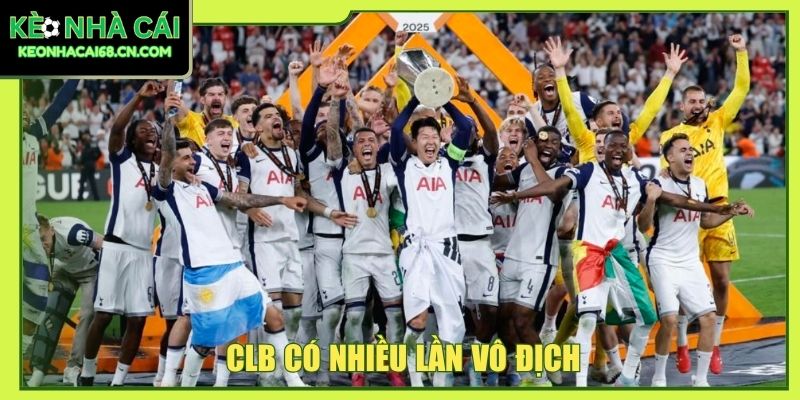 CLB có nhiều lần vô địch