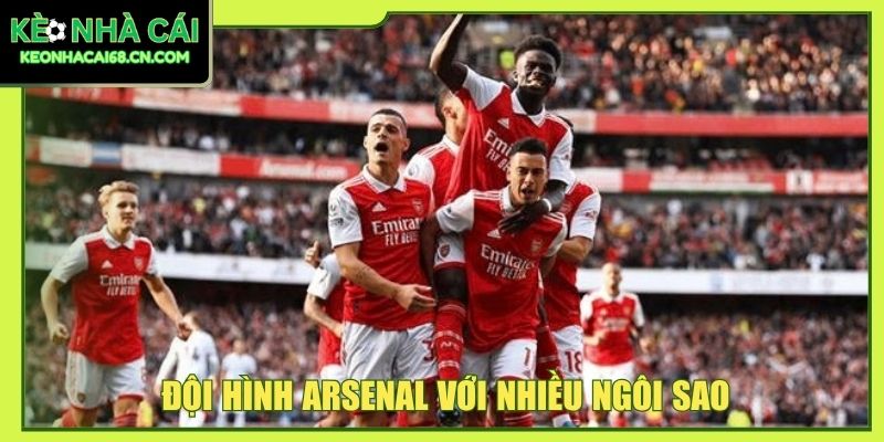 Arsenal - Biểu Tượng Bắc London Với Hành Trình Đầy Dấu Ấn 5 Đội hình Arsenal với nhiều ngôi sao